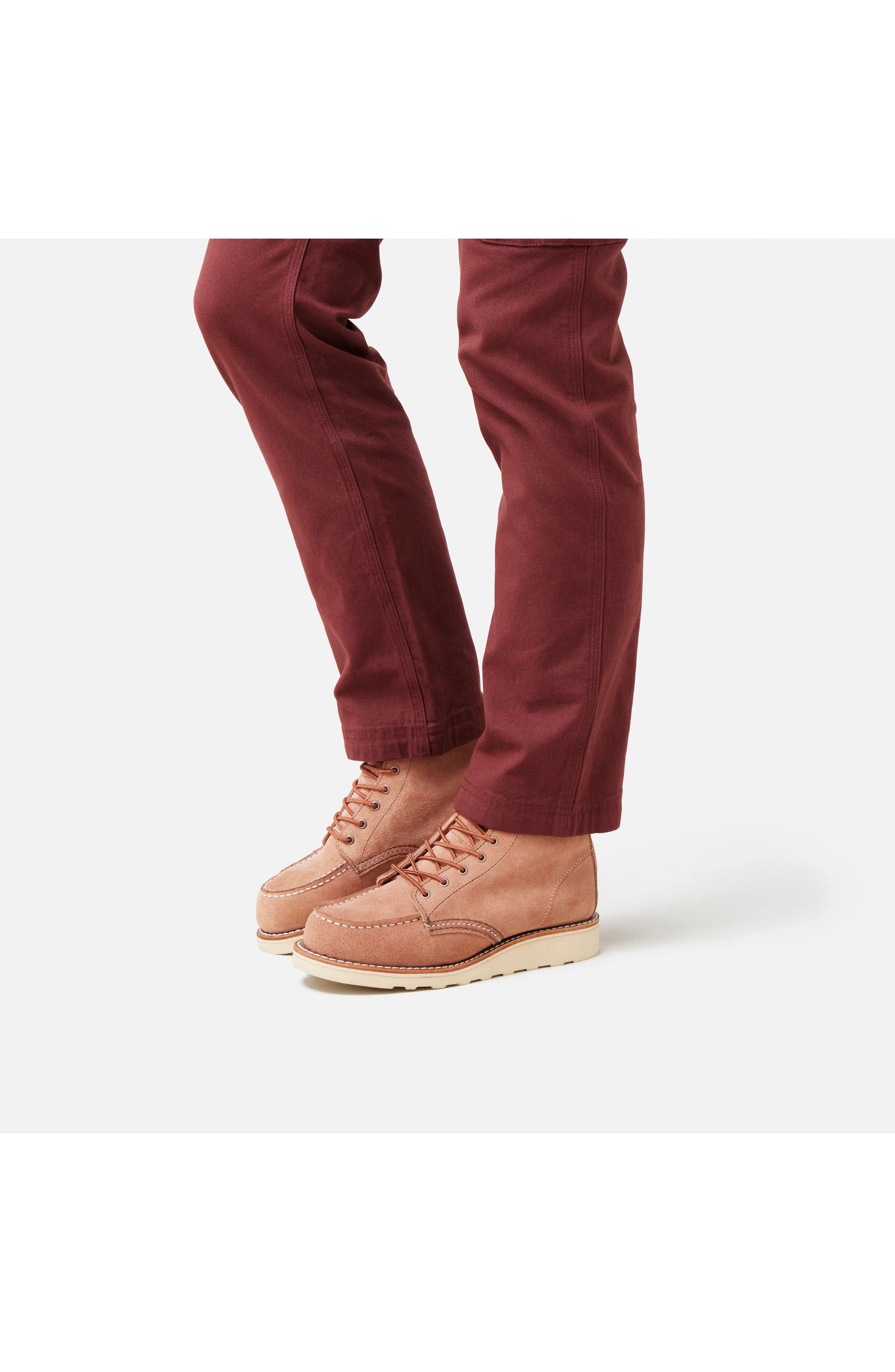 Red Wing Heritage Classic Moc<sup>®</sup> Roughout Leather Boot, Alternate, color, 