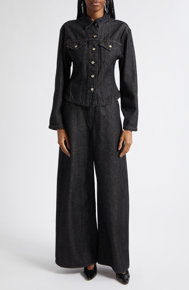 OSSOU Palo Denim Jacket, Alternate, color, Ash Wash