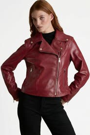 FURNIQ UK Charlotte Leather Jacket