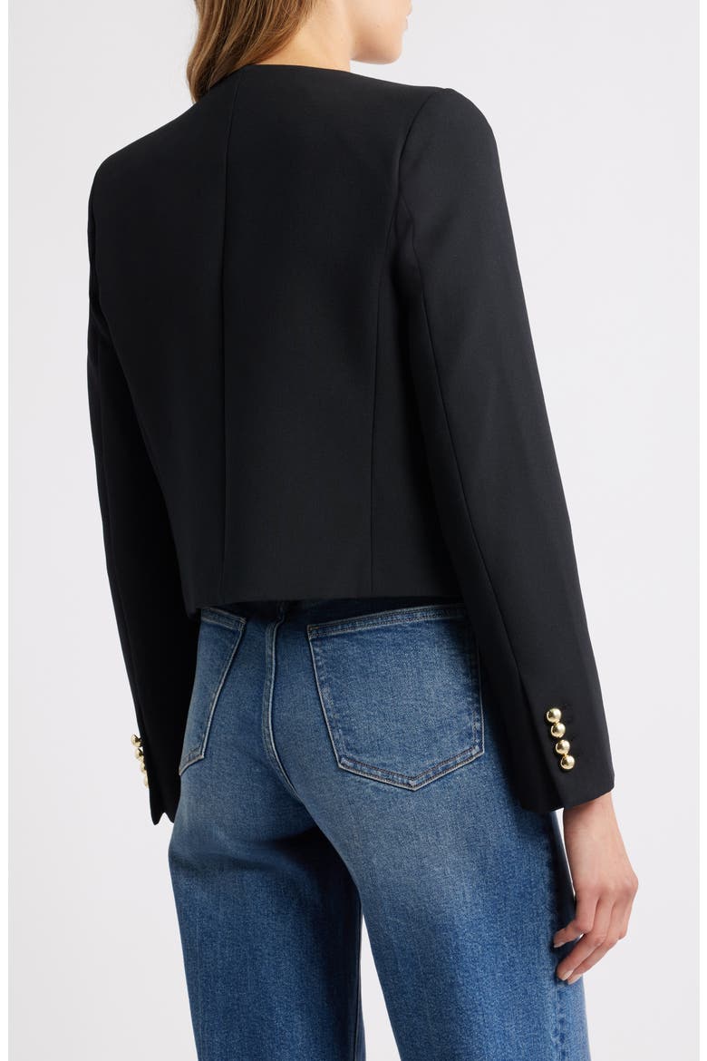 Grace Crop Jacket, Alternate, color, BLACK
