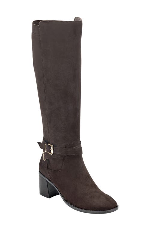 Easy Spirit Noma Knee High Boot In Brown
