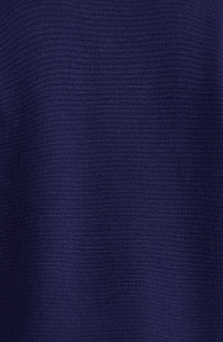 Jones New York Mixed Media Collar Sweater, Alternate, color, Pacific Navy/ Nyc White