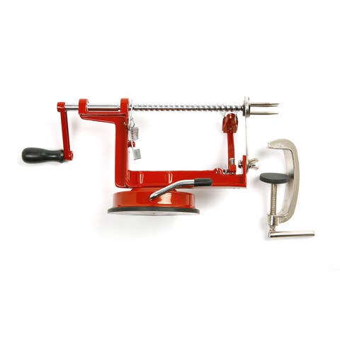 Apple-Master Parer, Slicer & Corer With Vacuum Base and Clamp for Rough Surfaces