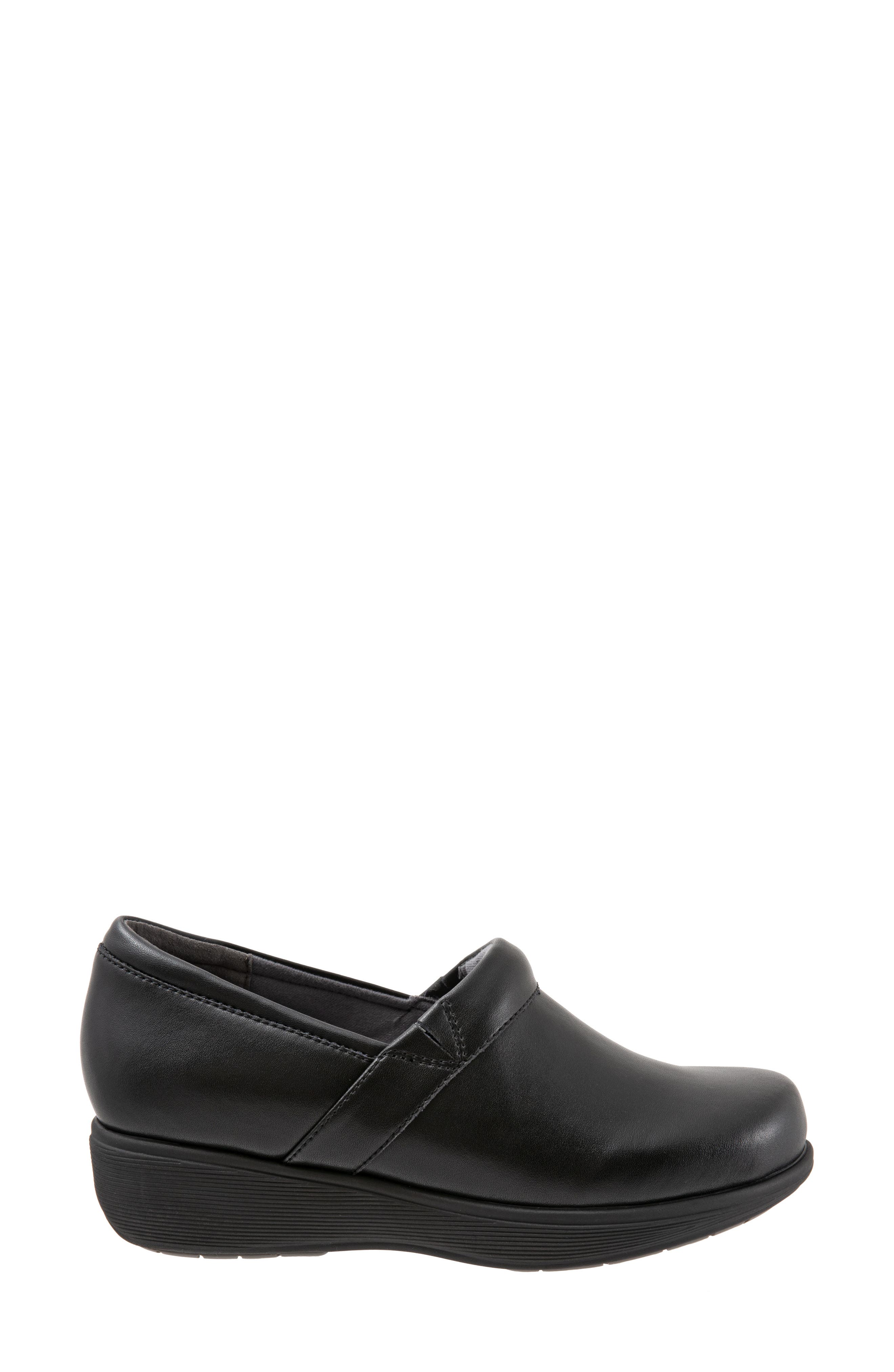 SoftWalk<sup>®</sup> Meredith Sport Clog, Alternate, color, Black Leather