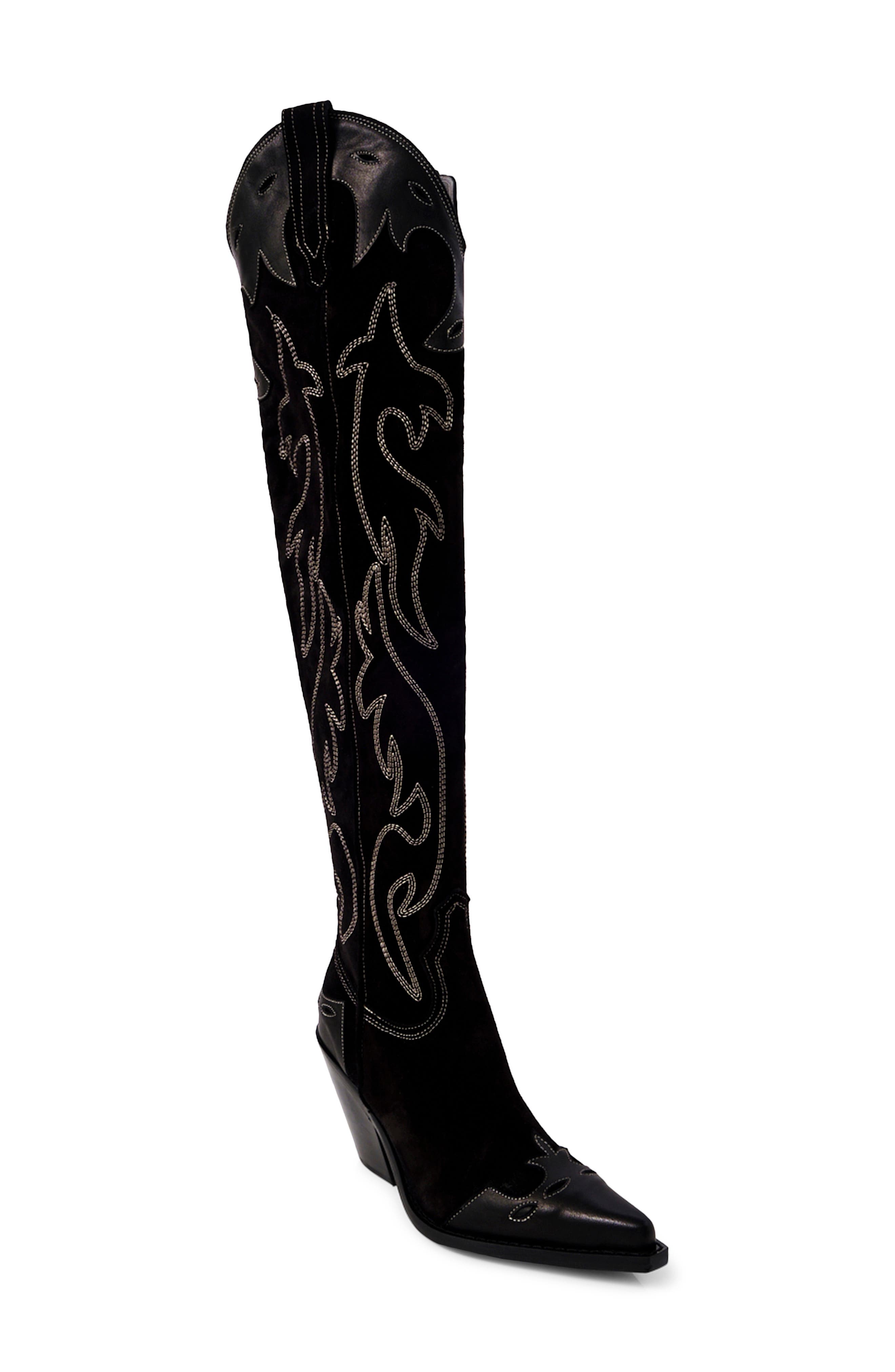 Free People Wild West Knee High Boot, Main, color, 