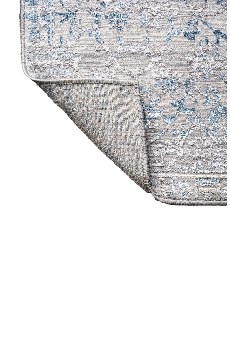 Tidal Modern Strie' Area Rug, Alternate, color, Gray/Blue