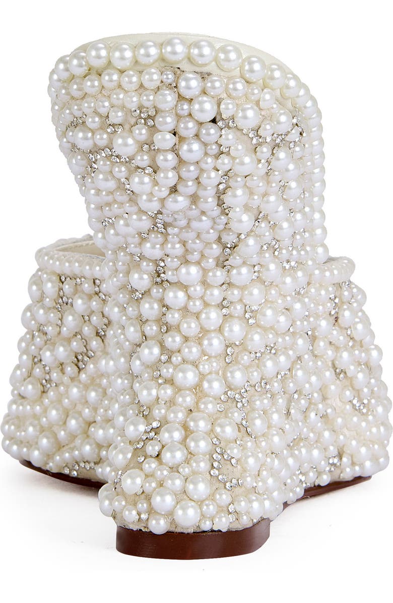 AZALEA WANG Aaralyn Floating Heel Sandal, Alternate, color, Ivory