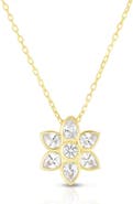 GLAZE JEWELRY Flower Pendant Necklace