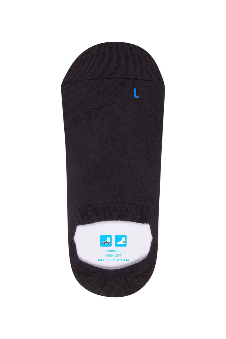 Cool Kick No Show Socks, Alternate, color, Black