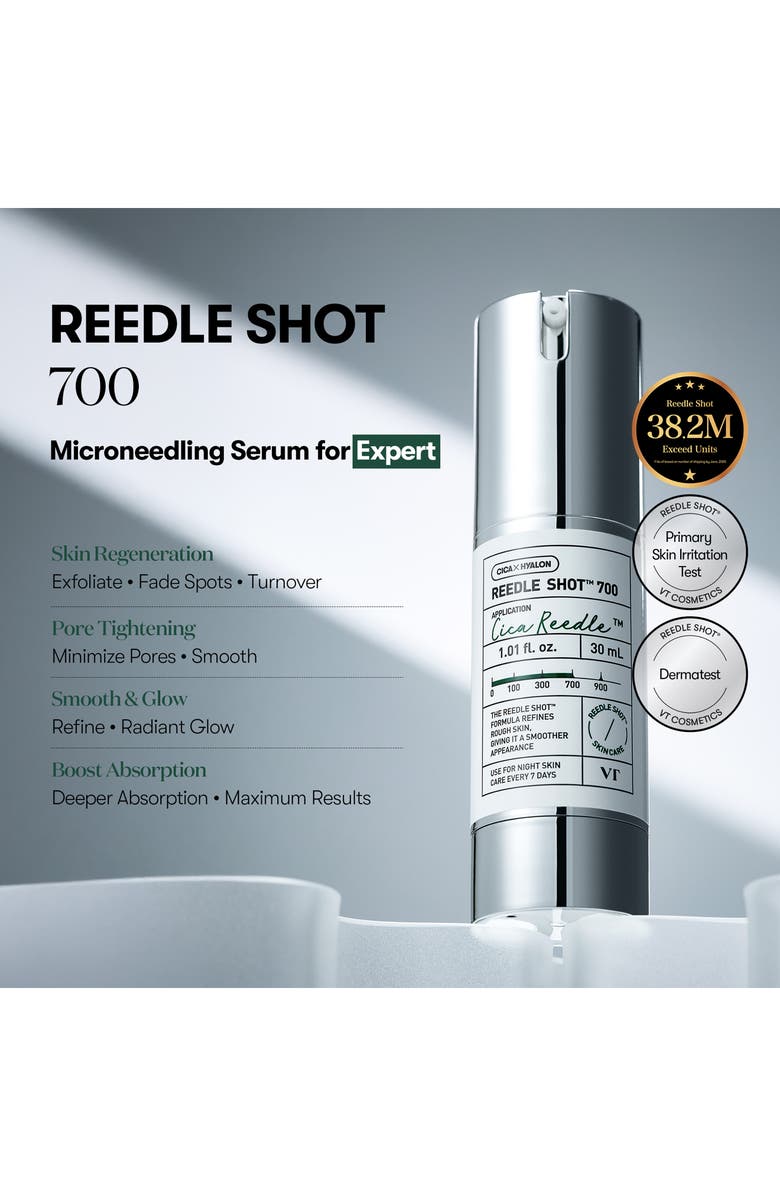 VT COSMETICS Reedle Shot<sup>™</sup> 700, Alternate, color, Silver