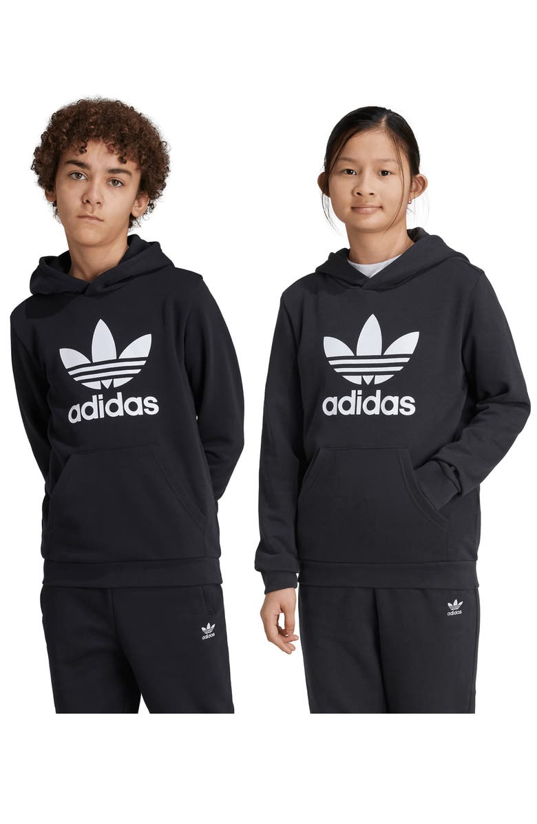 adidas Kids' Trefoil Hoodie, Alternate, color,
