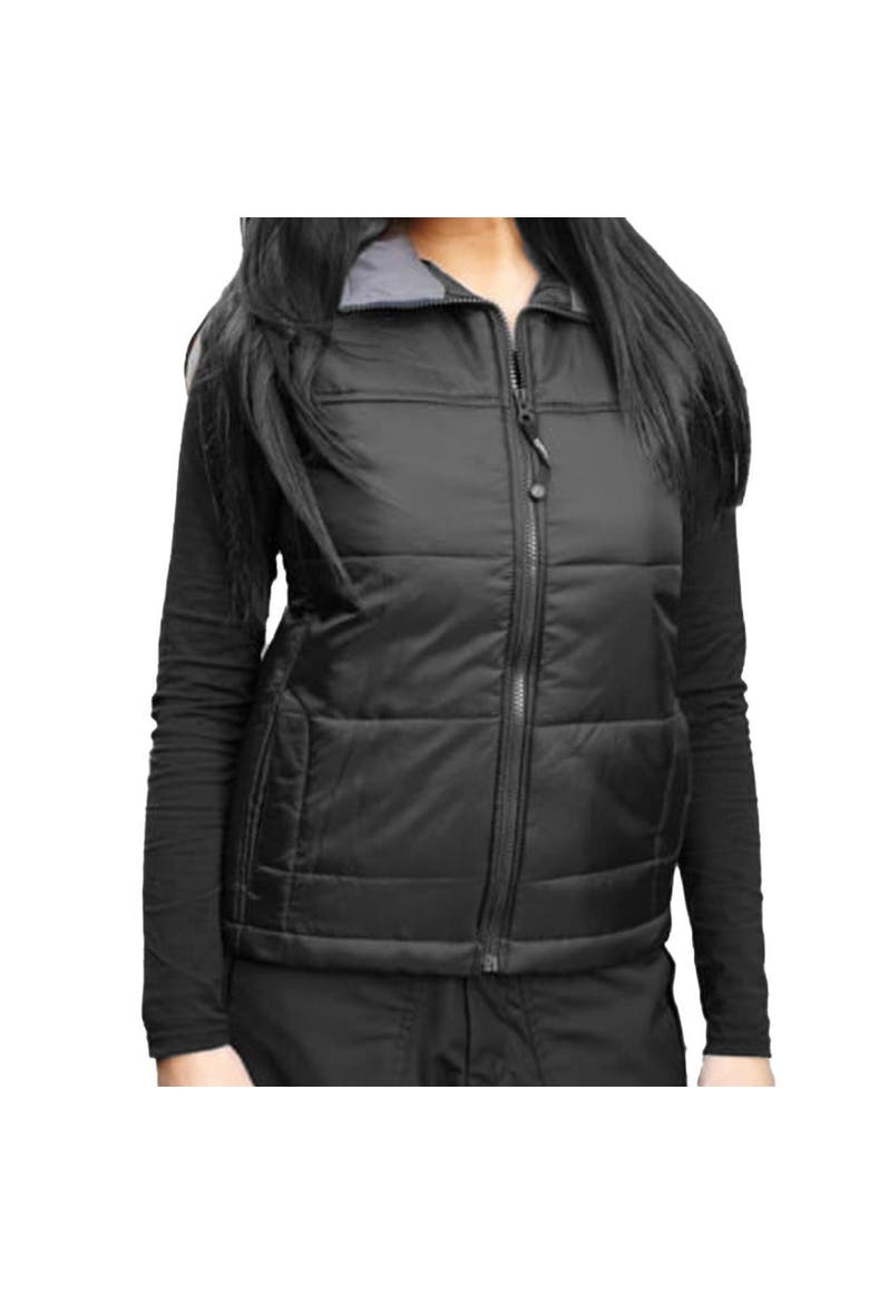 Stage Insulated Bodywarmer, Alternate, color, Black