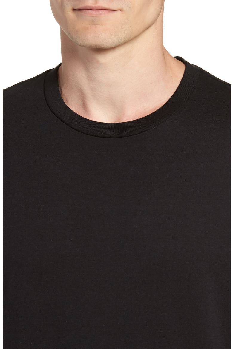 Dawson Regular Fit T-Shirt, Alternate, color, JET BLACK