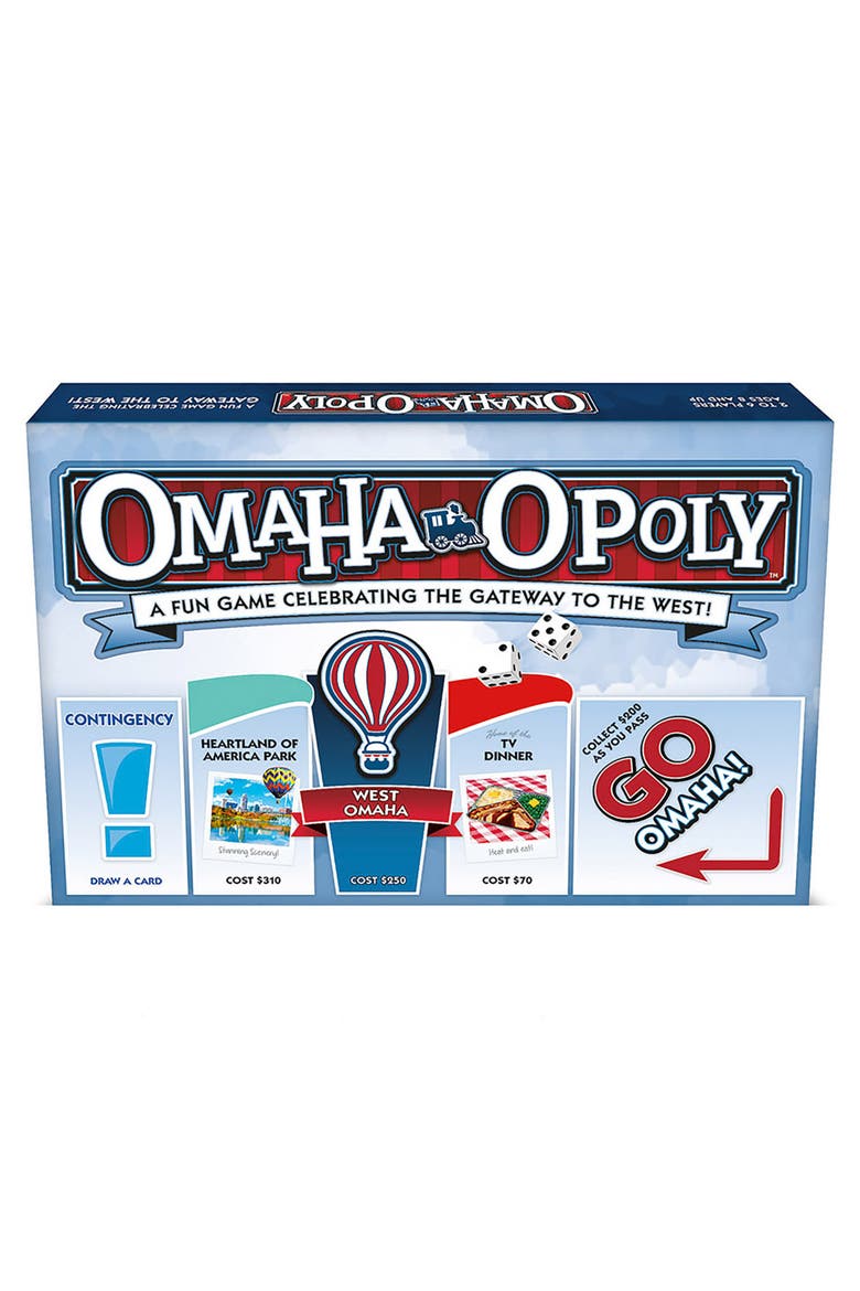 Omahaopoly Monopoly Board Game, Alternate, color, Multicolored