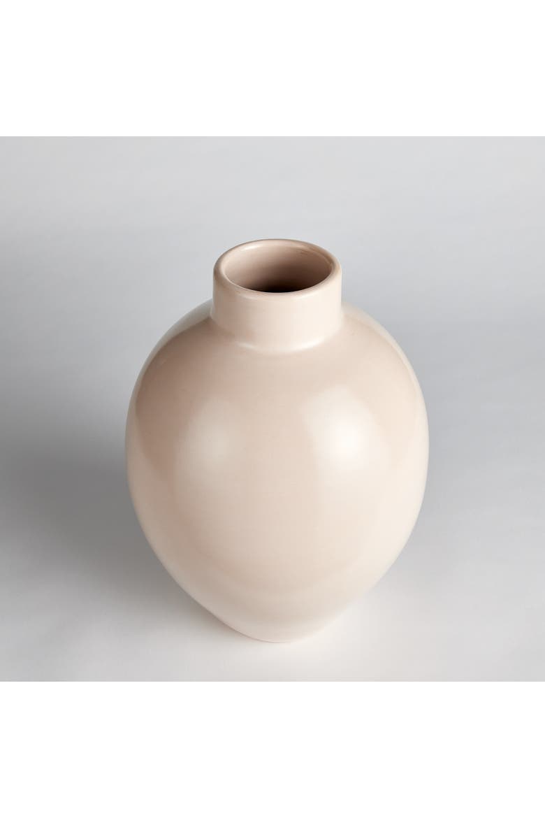 Analia Vase, Alternate, color, White