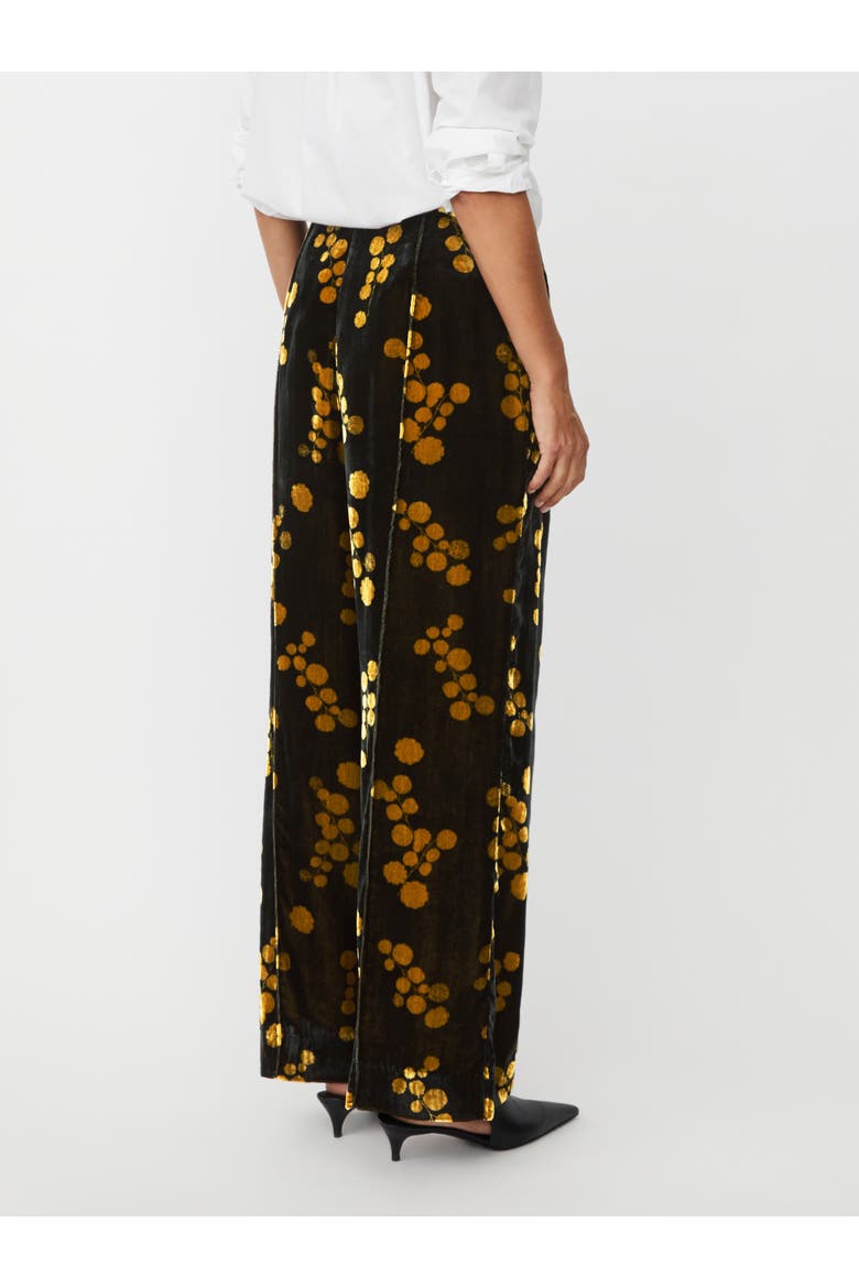 Petrilla Floral Print Pants, Alternate, color, Rubber