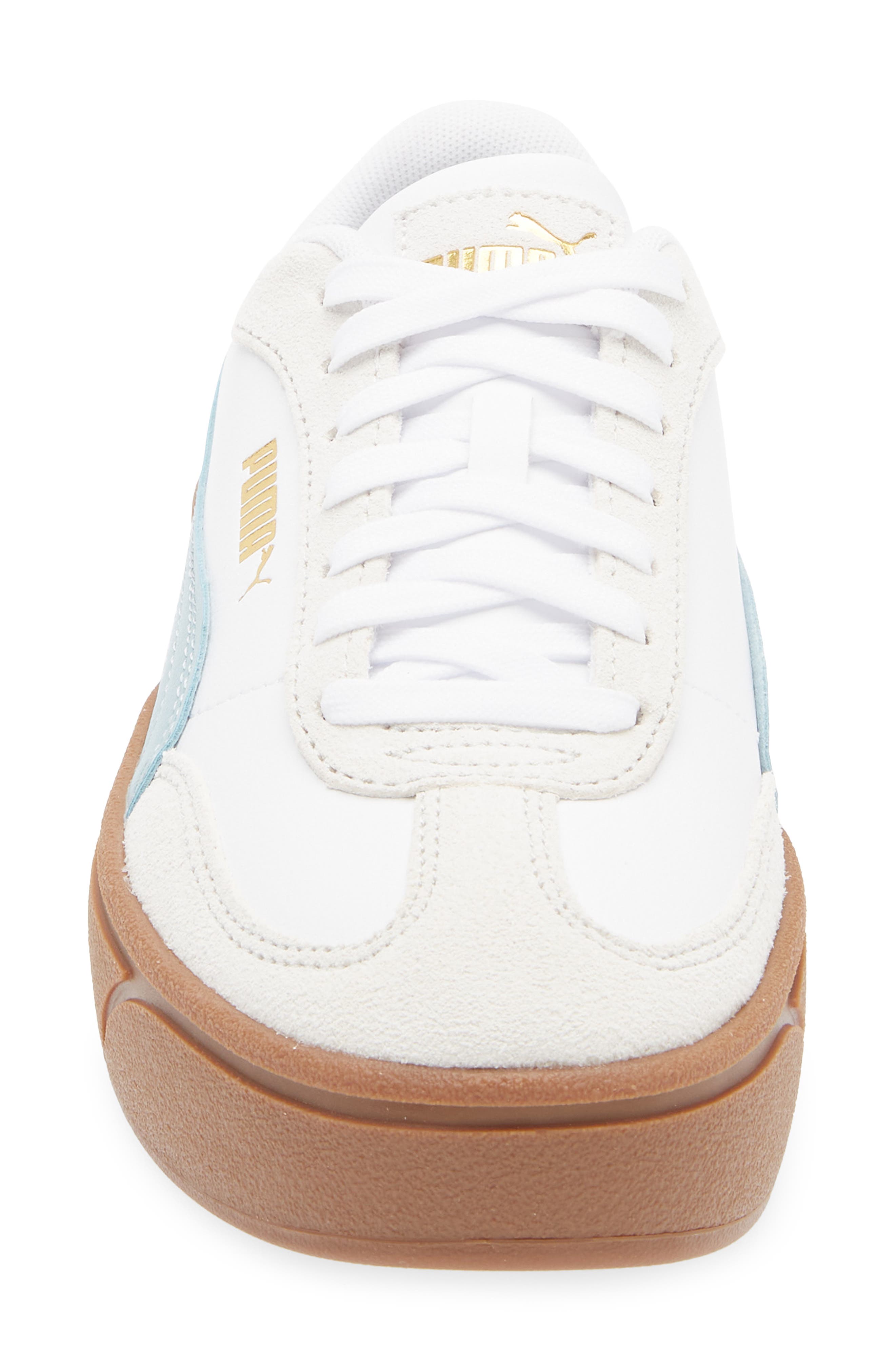 PUMA Club II Era Platform Sneaker, Alternate, color, Puma White-Seafoam