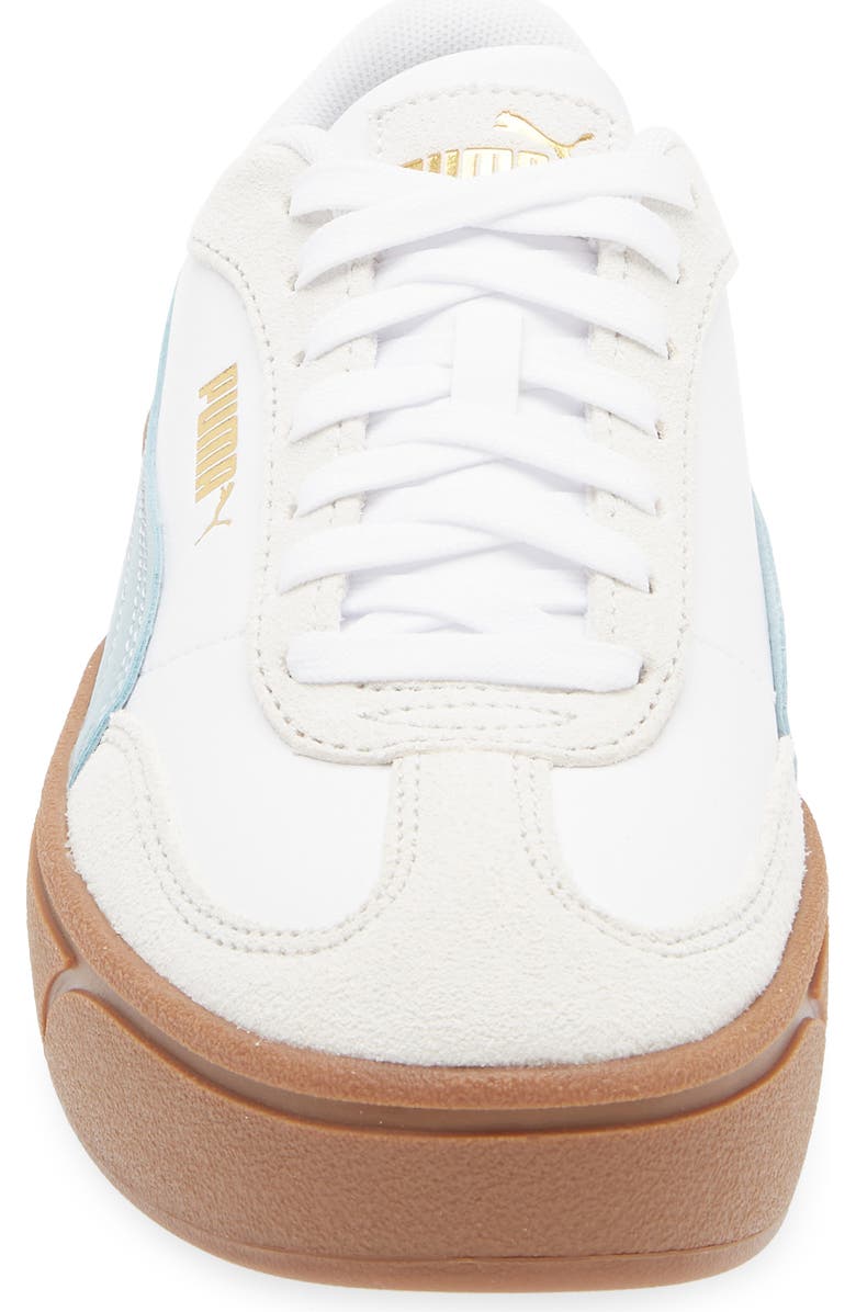 PUMA Club II Era Platform Sneaker, Alternate, color, Puma White-Seafoam