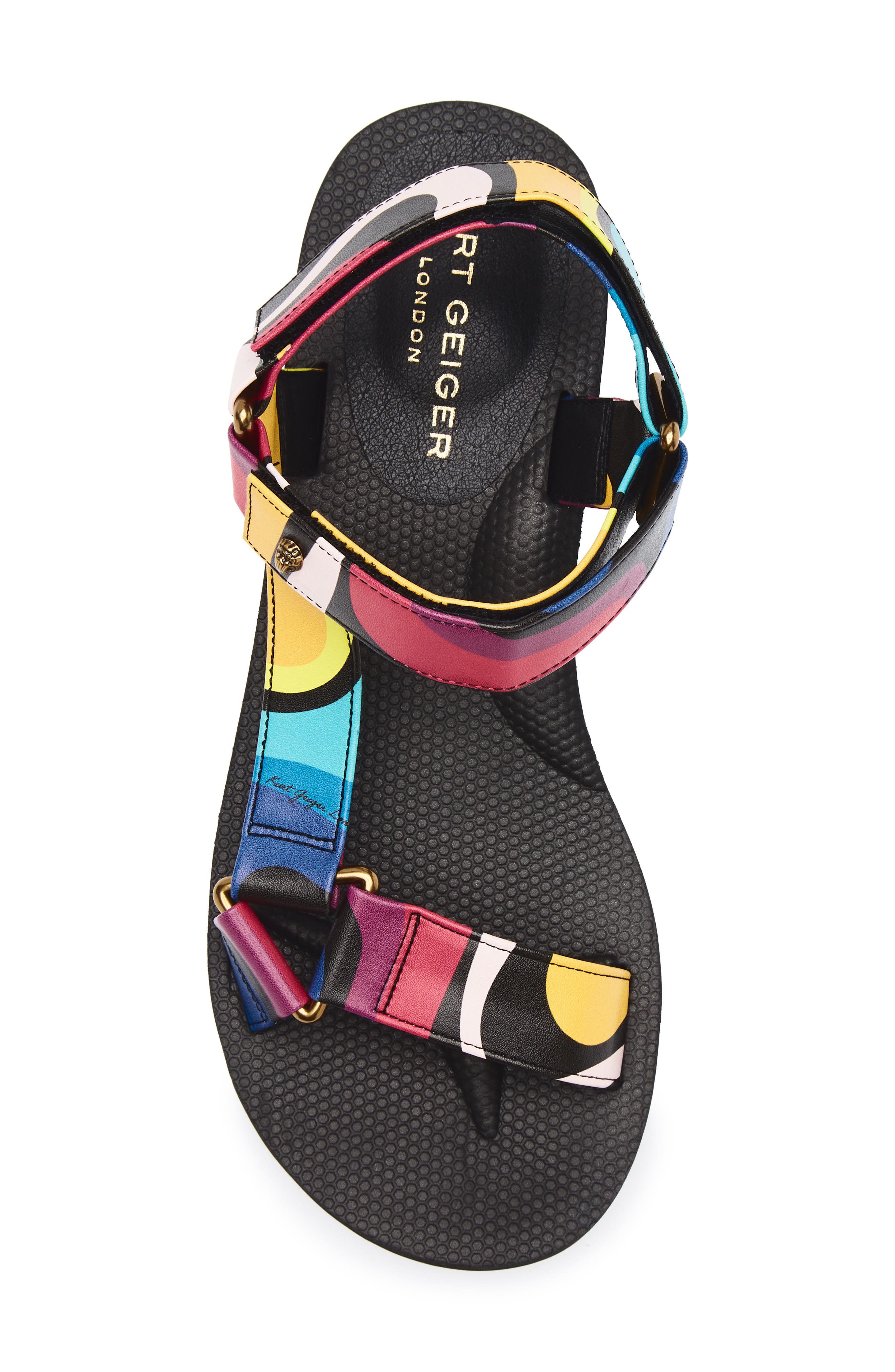 Kurt Geiger London Rio Sandal, Alternate, color, Other Multi Black