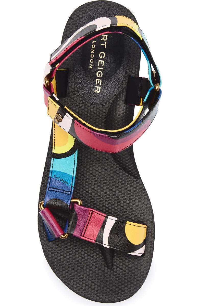 Kurt Geiger London Rio Sandal, Alternate, color, Other Multi Black