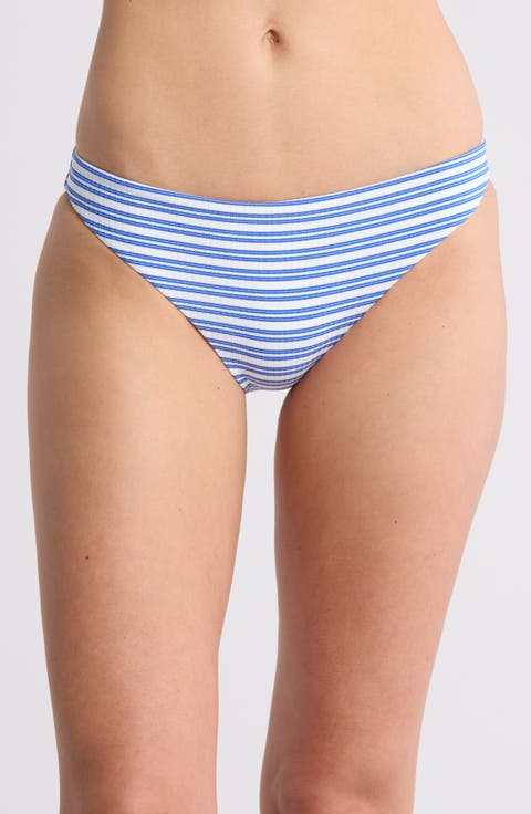 Midori Stripe Bikini Bottoms