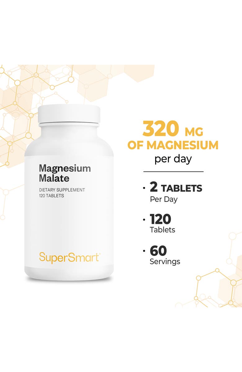 SuperSmart Magnesium Malate 2400mg, Alternate, color, NO COLOR
