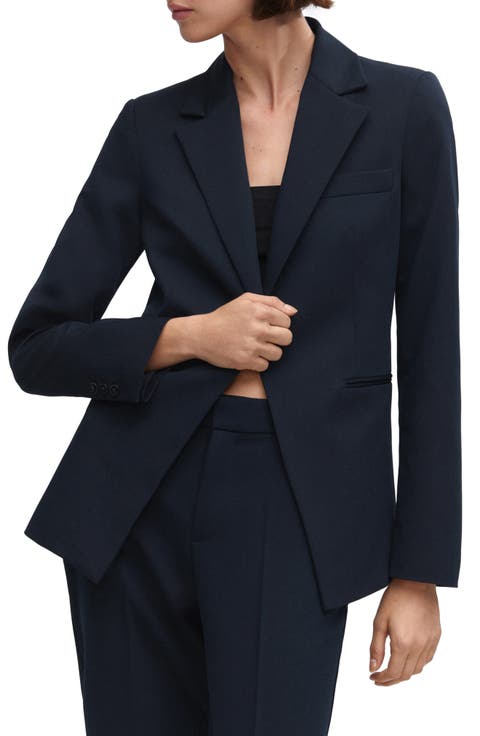Fitted Suit Blazer