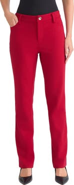 Jones New York Lexington Straight Leg Pants