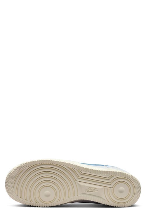 Nike Air Force 1 Low Canvas Basketball Sneaker In Gray