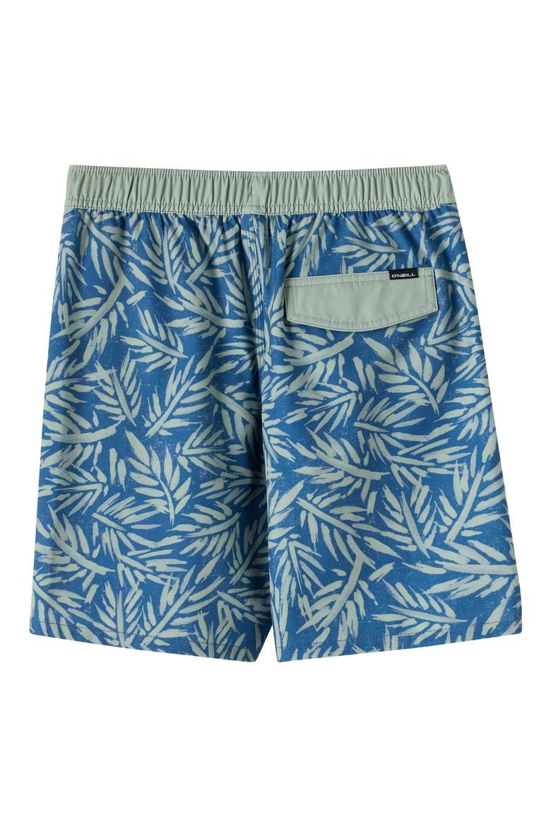 Kids' Hermosa Swim Trunks, Alternate, color, SEAGRASS