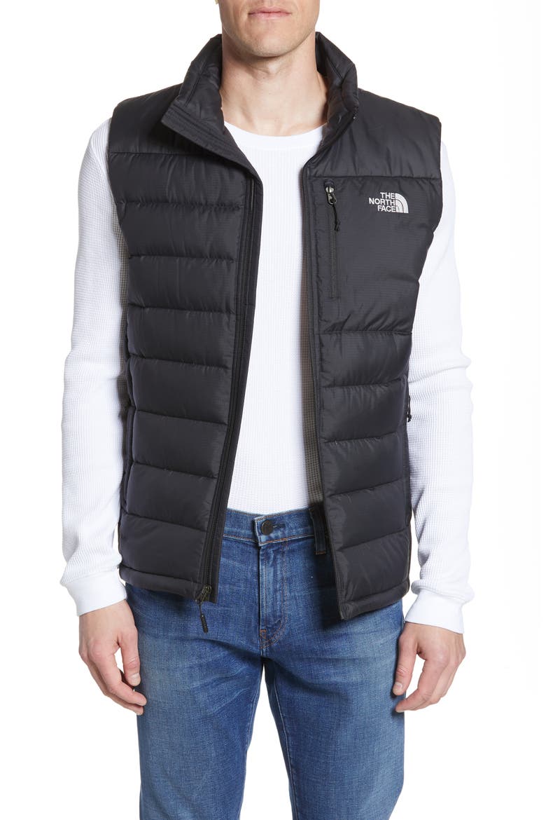 'Aconcagua' Goose Down Vest, Alternate, color, TNF BLACK