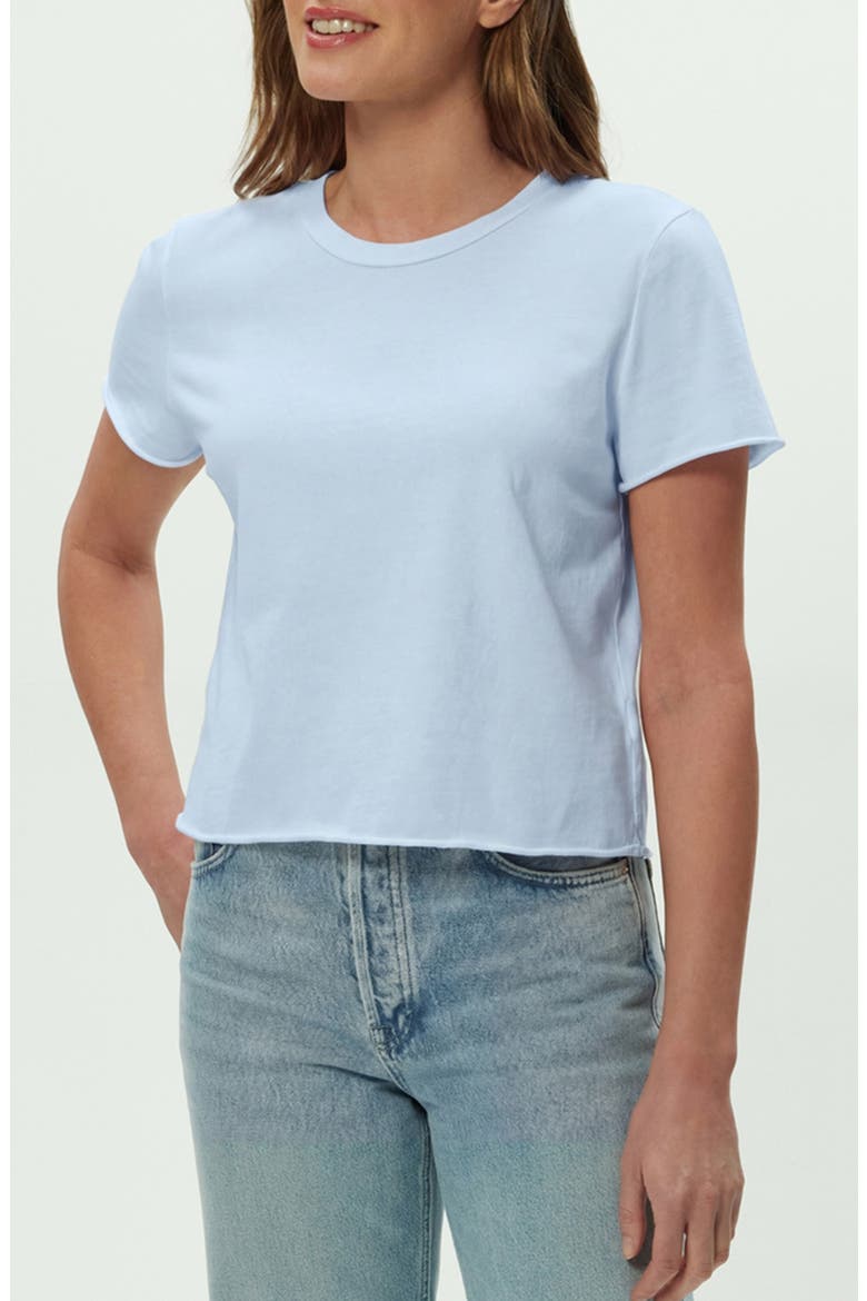 Jackie Raw Edge T-Shirt, Alternate, color, SPLASH