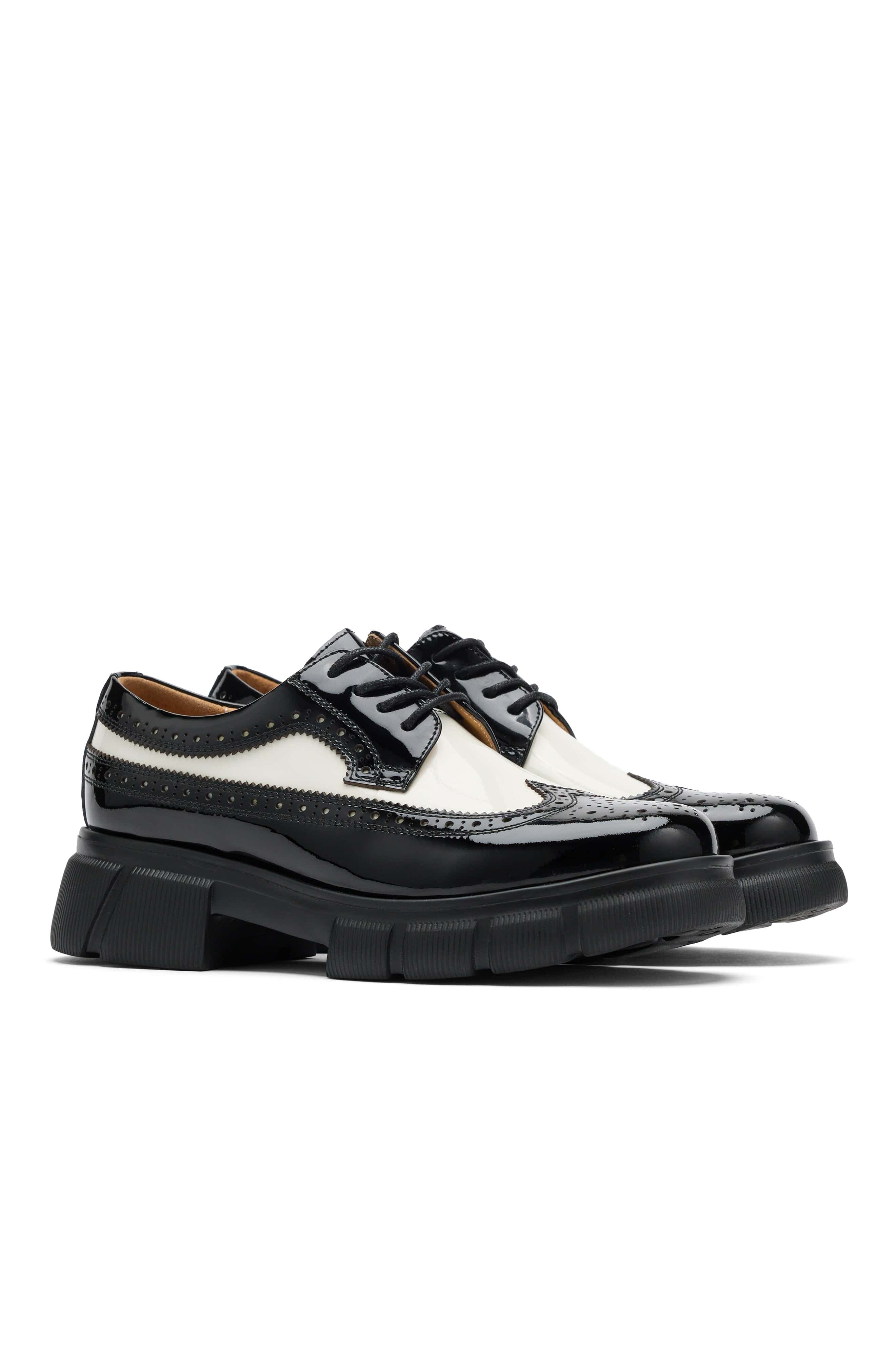 Ms. Alexander Leather Lug Wingtip Derby - image 4