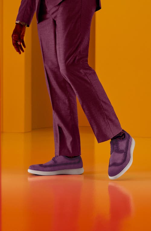 Stacy Adams Trudell Wingtip Oxford In Lavender