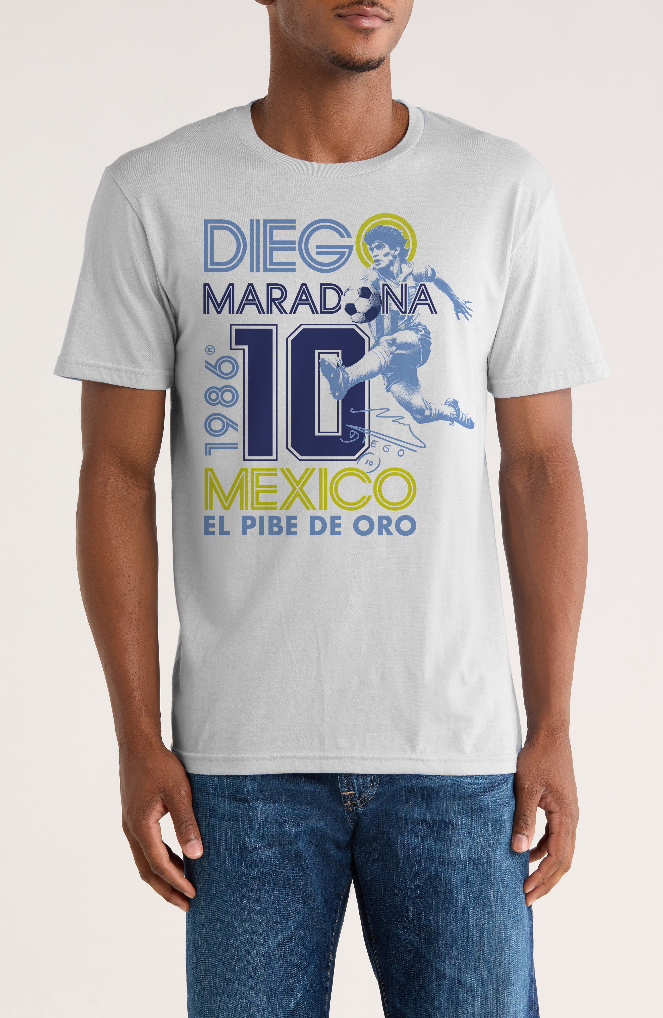 Monster Digital Maradona Diego El Pide Graphic T-Shirt