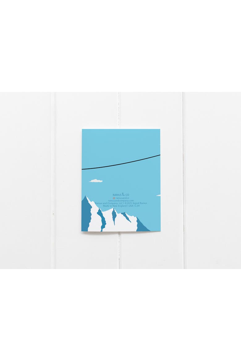 Winter Ski Love Greeting Card Pack, Alternate, color, Multi-Pack
