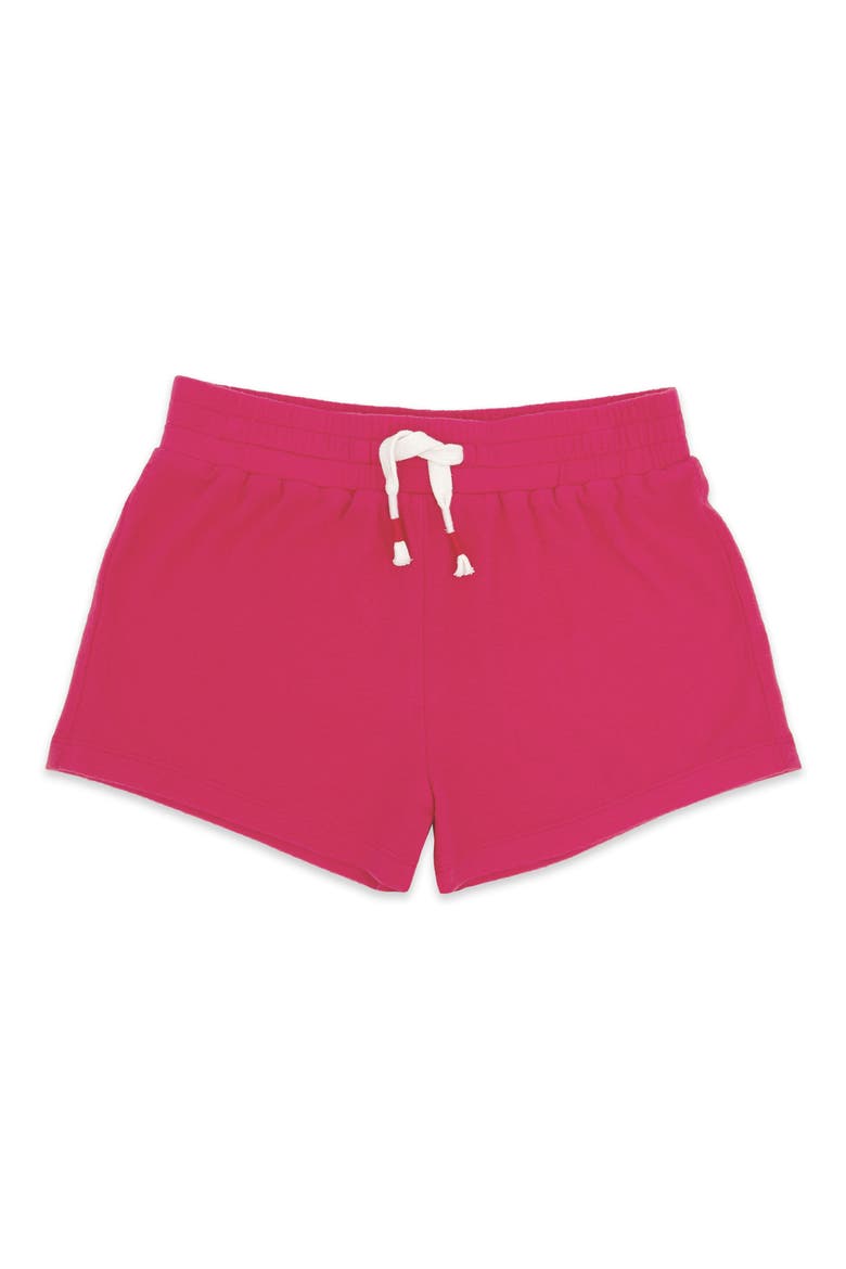 Weekend Cotton Blend Shorts, Main, color, LOLLIPOP