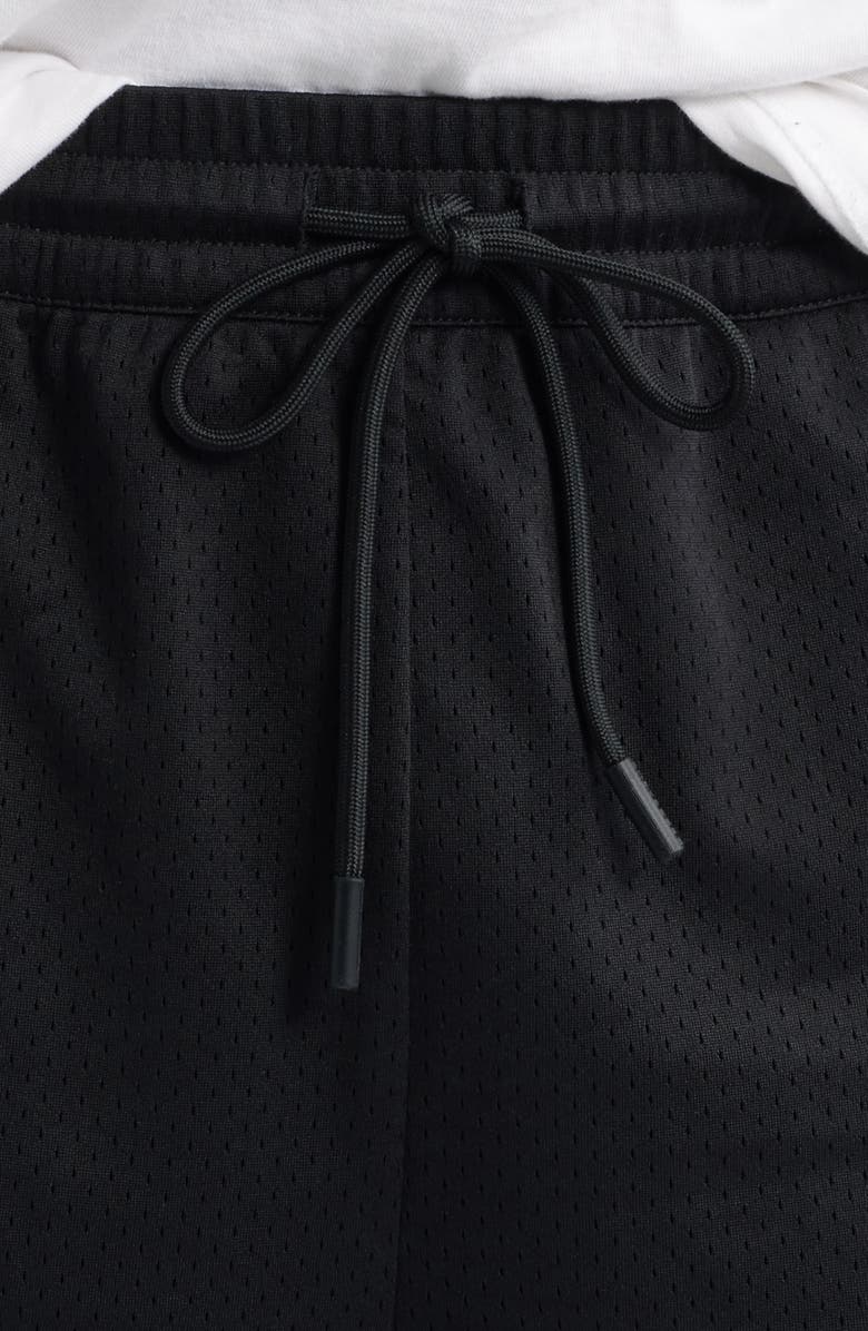 Represent Mesh Athletic Shorts, Alternate, color, Jet Black