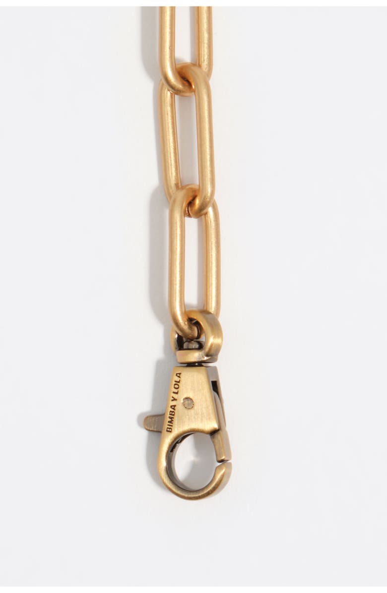 Bimba y Lola Stone Detail Adjustable Necklace, Alternate, color, Dark Green