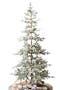 Frosted Alpine Balsam Fir Pre-Lit Artificial Tree