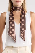 Vince Camuto Polka Dot Slim Scarf
