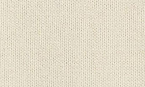 Nili Lotan Priya Cotton & Silk V-neck Sweater In Ecru