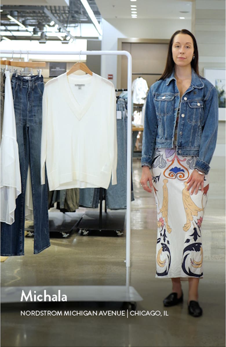 Bern V-Neck Wool Sweater, sales video thumbnail