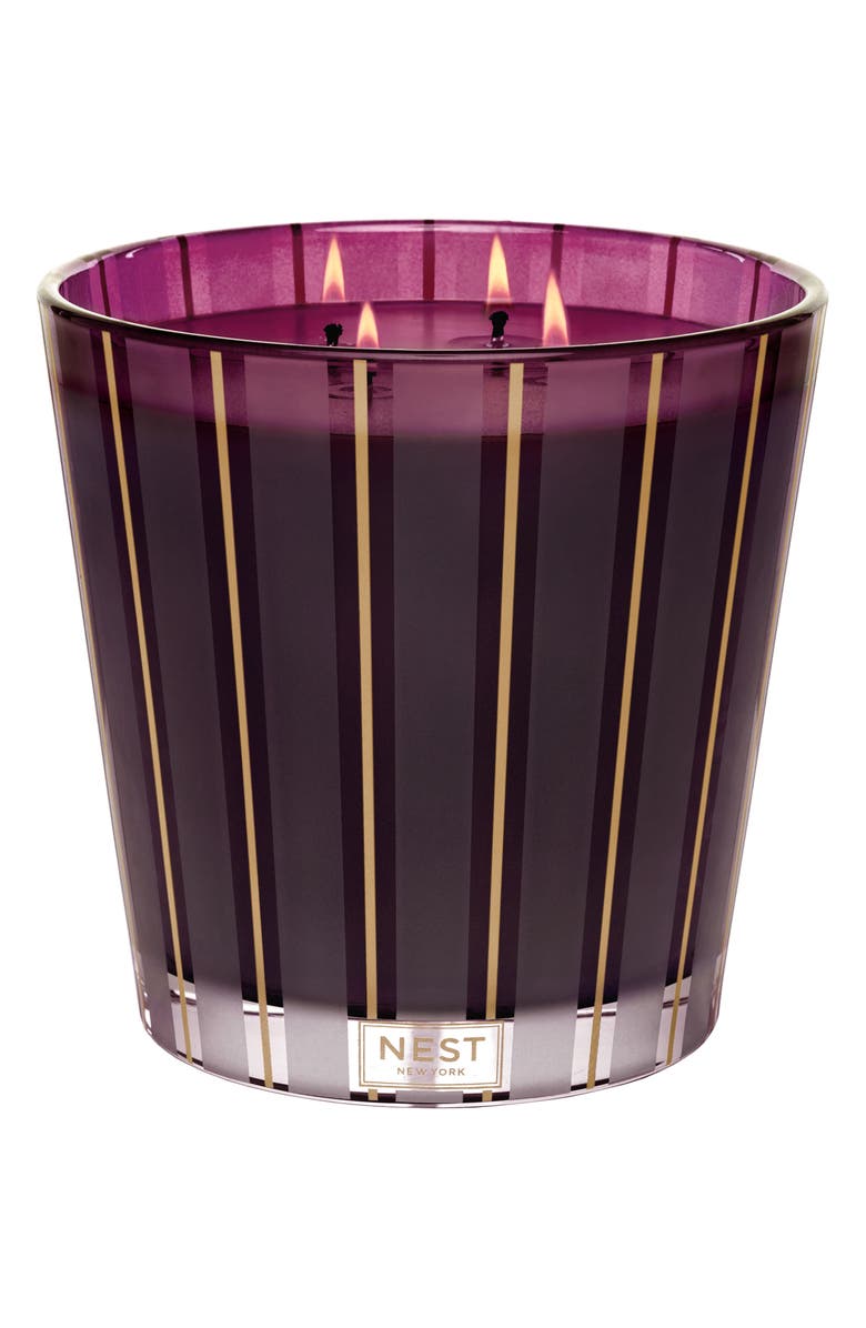 NEST New York Autumn Plum Four-Wick Luxury Candle, Main, color, 