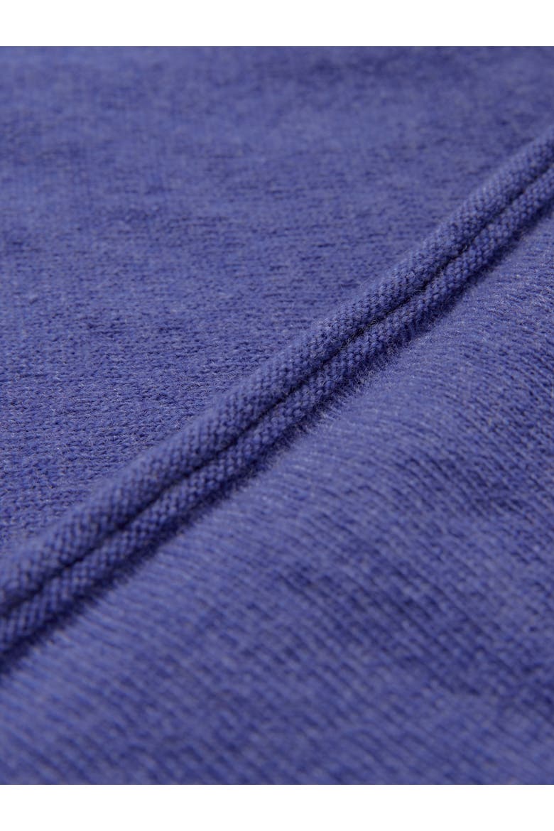 Geelong Wool Slouch V-Neck Sweater, Alternate, color, INDIGO