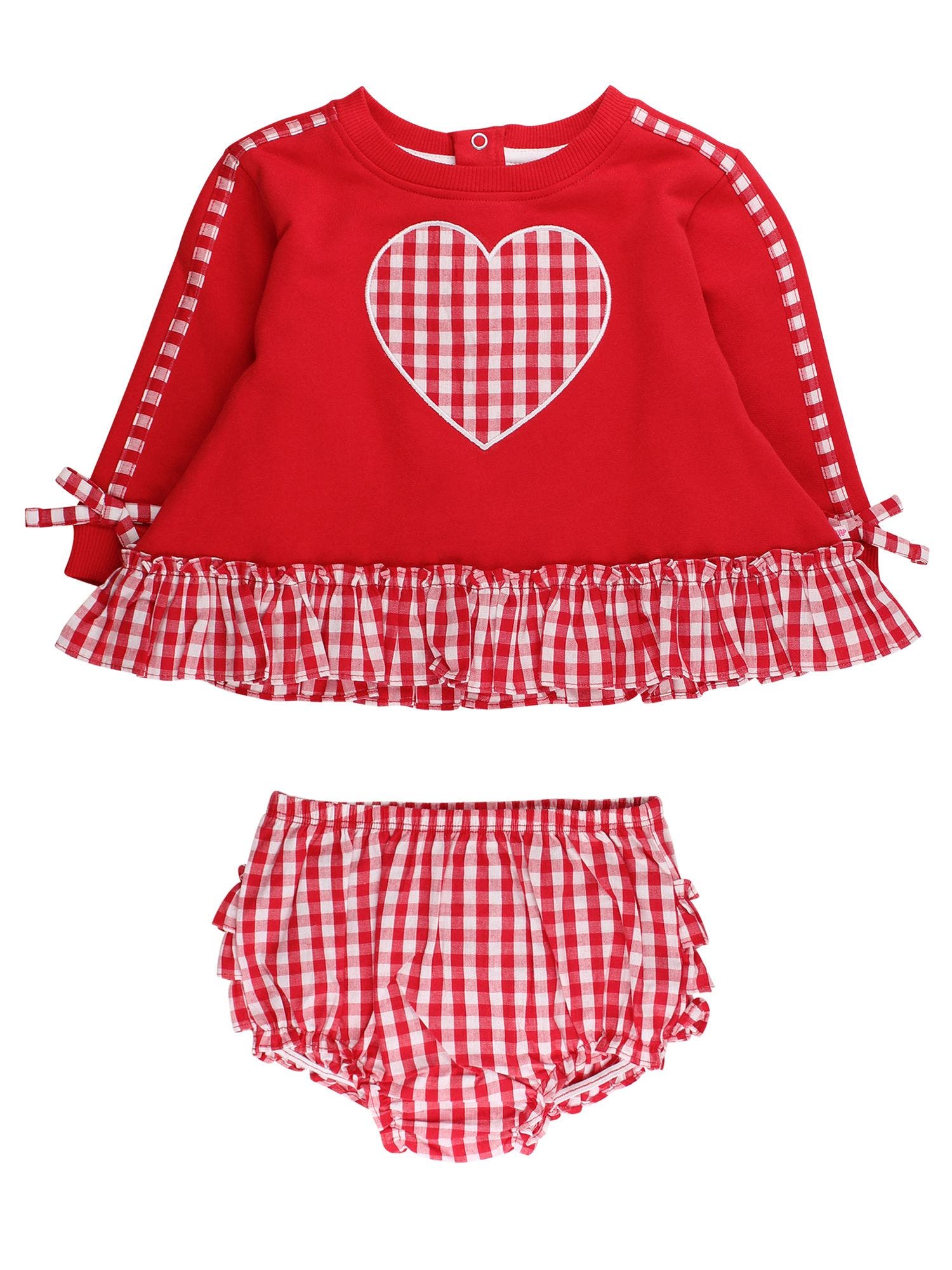 selected Heart Red Gingham