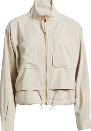 Wit & Wisdom Double Layer Front Zip Jacket