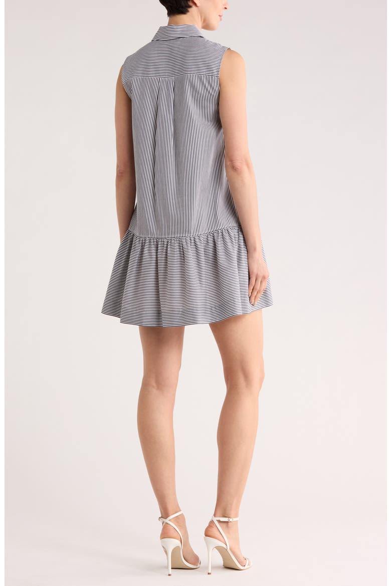 Candace Stripe Sleeveless Minidress, Alternate, color, MIDNIGHT STRIPE