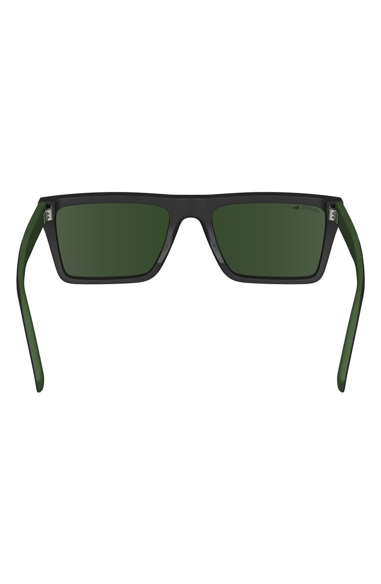 Lacoste Sport 56mm Rectangular Sunglasses, Alternate, color,