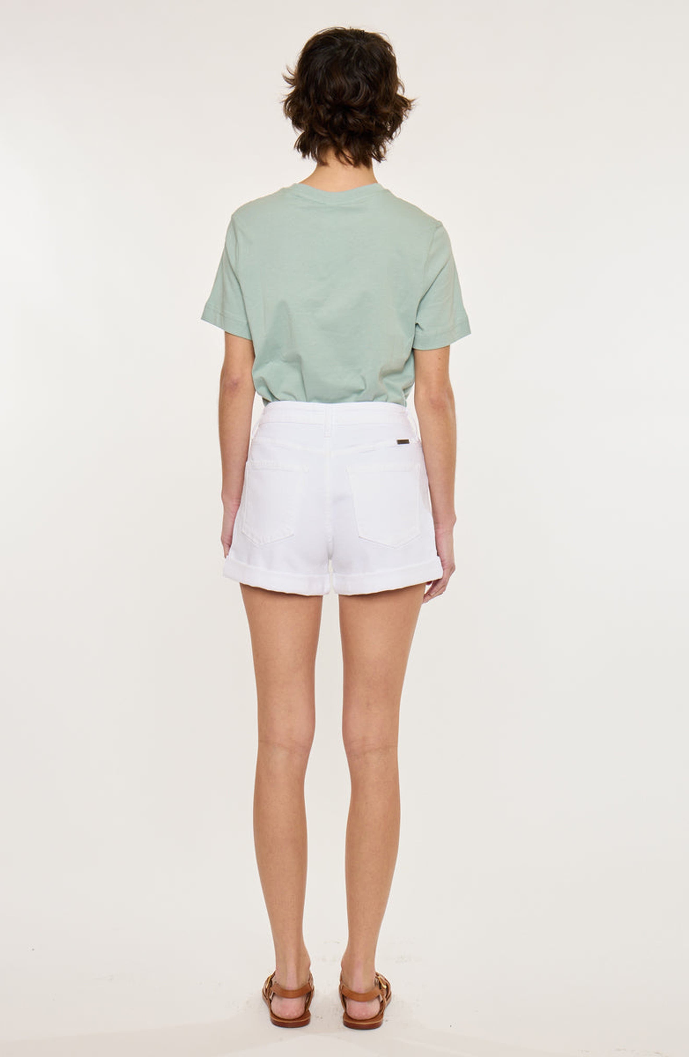 Clara High Rise Mom Cargo Shorts - image 2